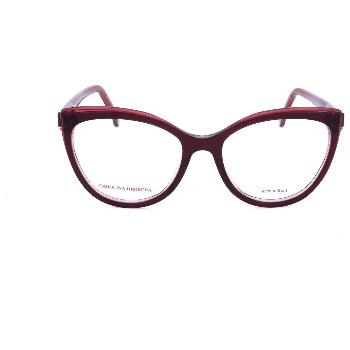 משקפי ראייה Carolina Herrera דגם Her0207 לנשים 53 מ״מ בצבע Burgundy אדום