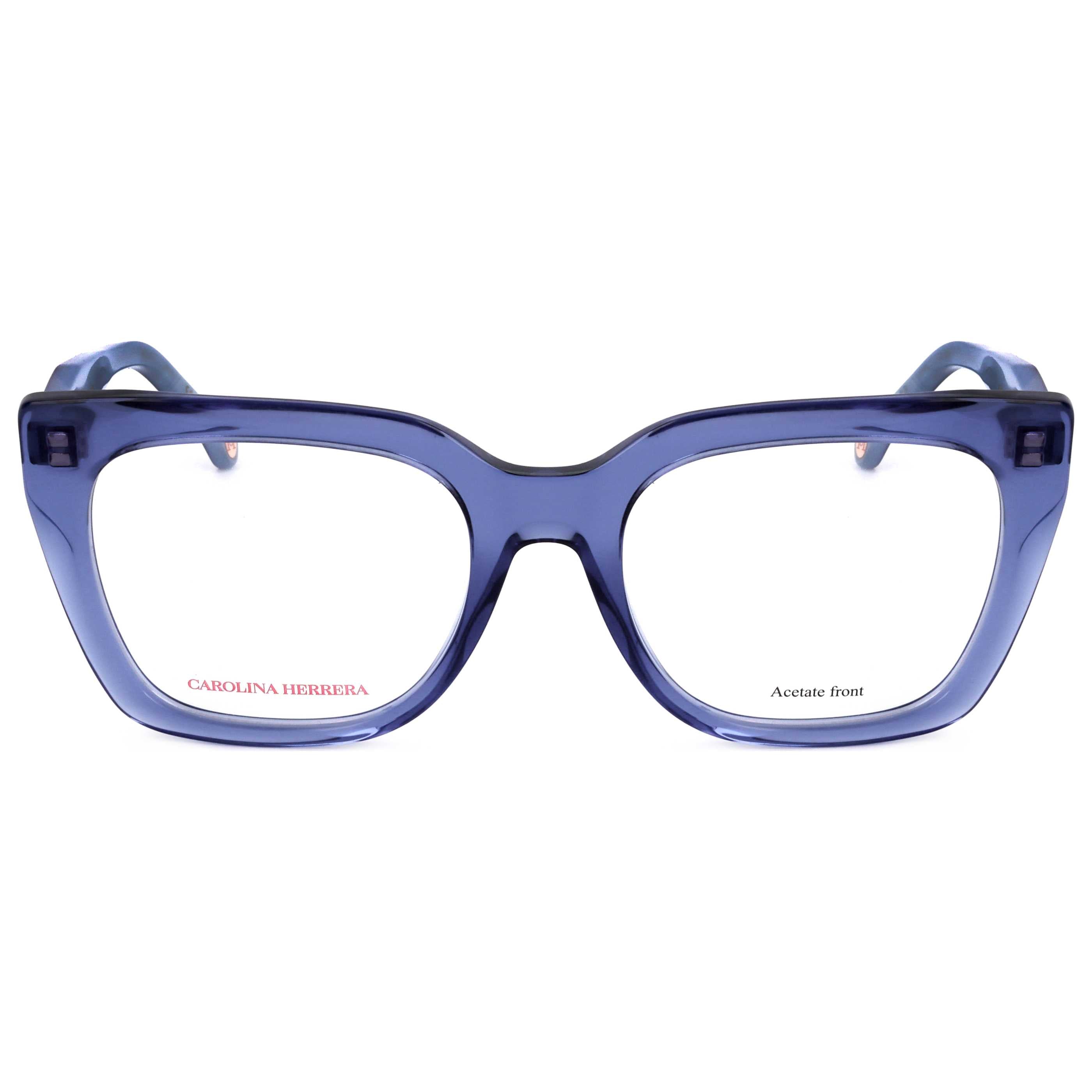 משקפי ראייה Carolina Herrera דגם Her0227 לנשים 53 מ״מ בצבע כחול Azure