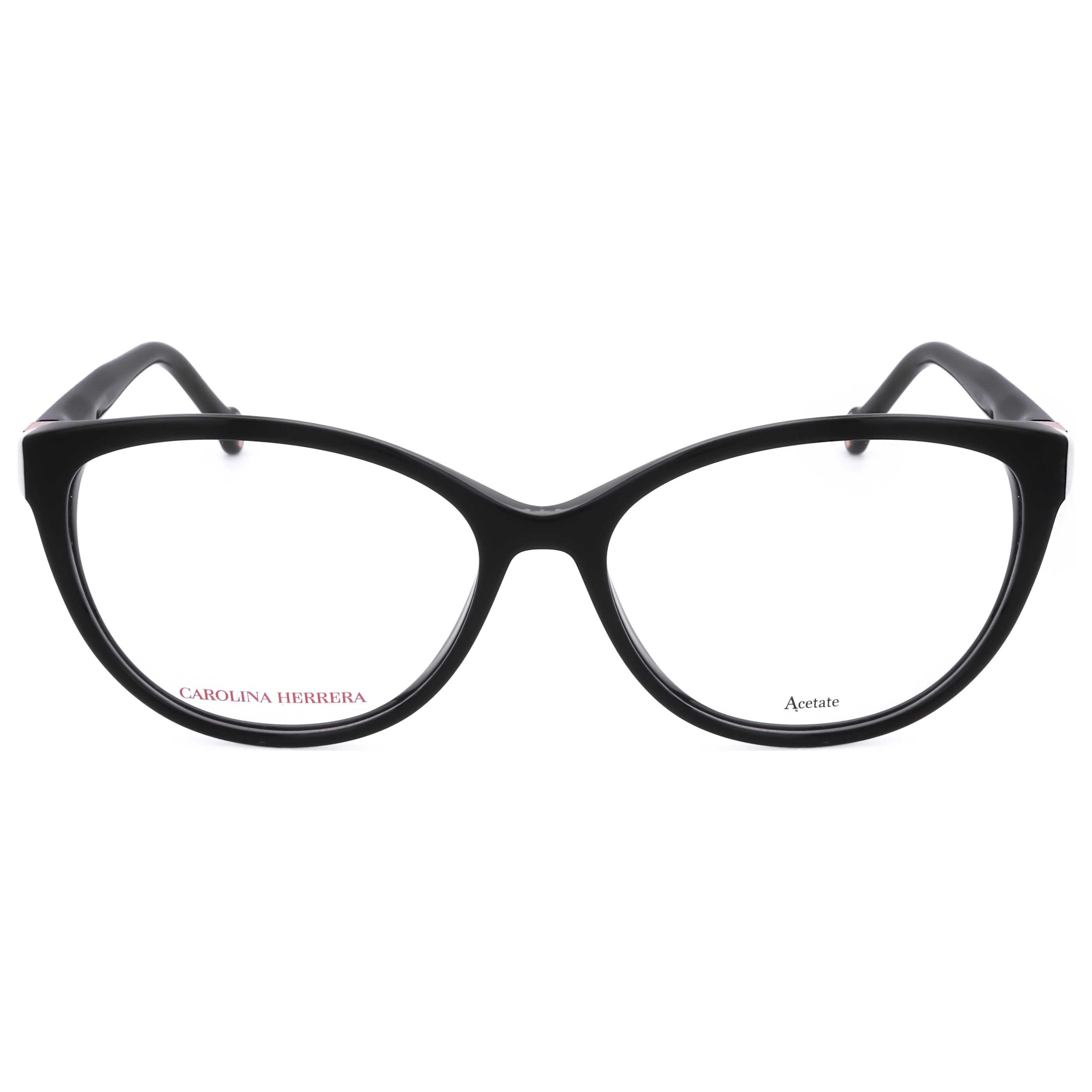 משקפי ראייה Carolina Herrera דגם Her0240 לנשים 55 מ״מ בצבע שחור לבן