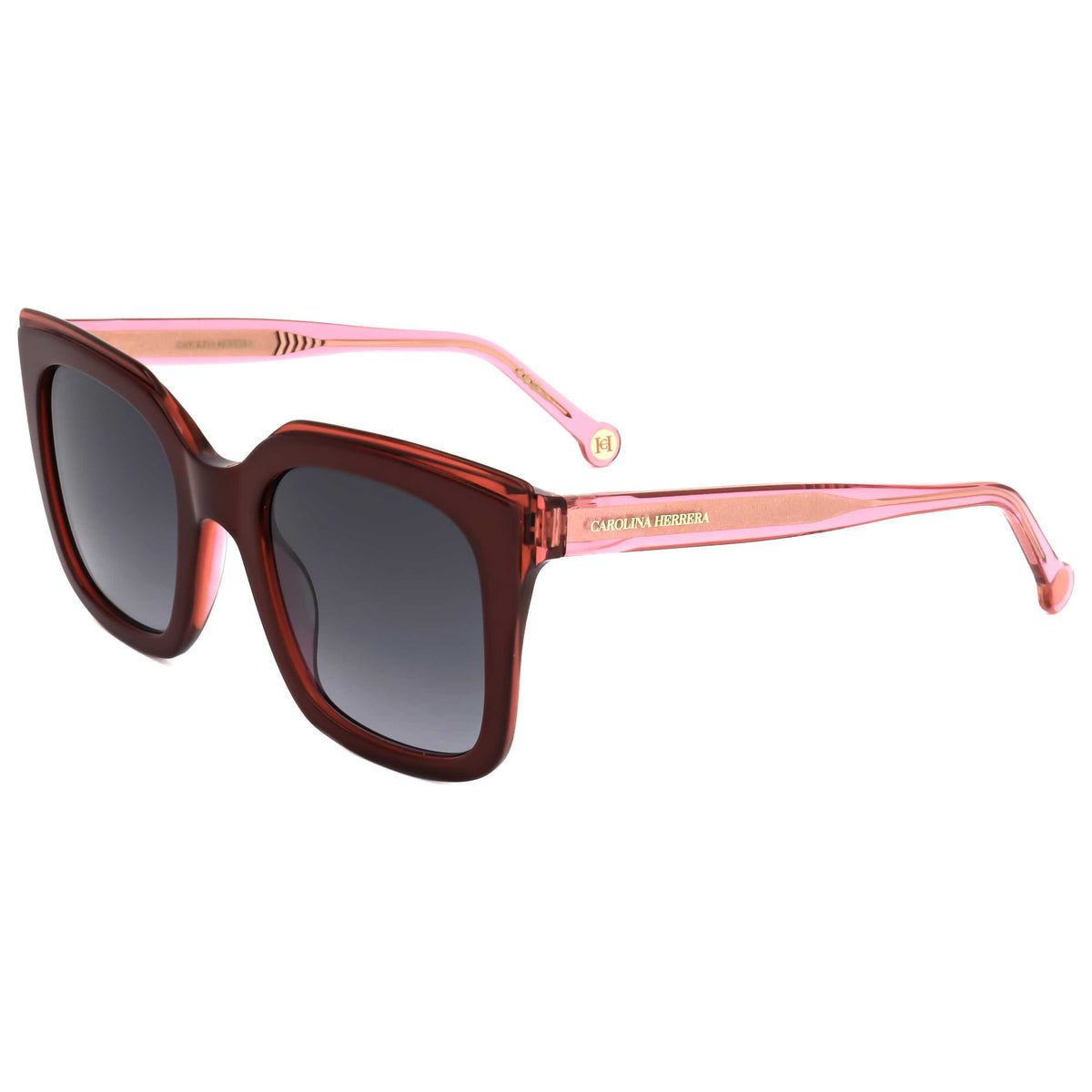 Carolina Herrera Women's 51 mm Burgundy Pink Sunglasses HER0249-G-S-0T5-51