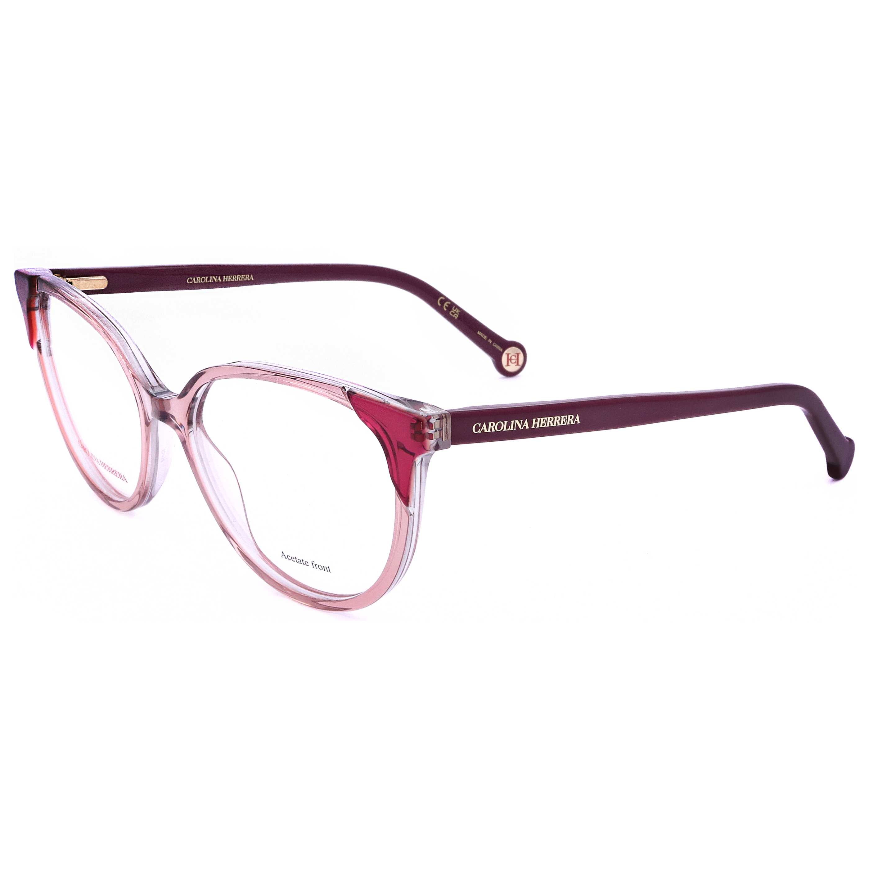 משקפי ראייה Carolina Herrera דגם Her0282 לנשים 53 מ״מ בצבע ורוד