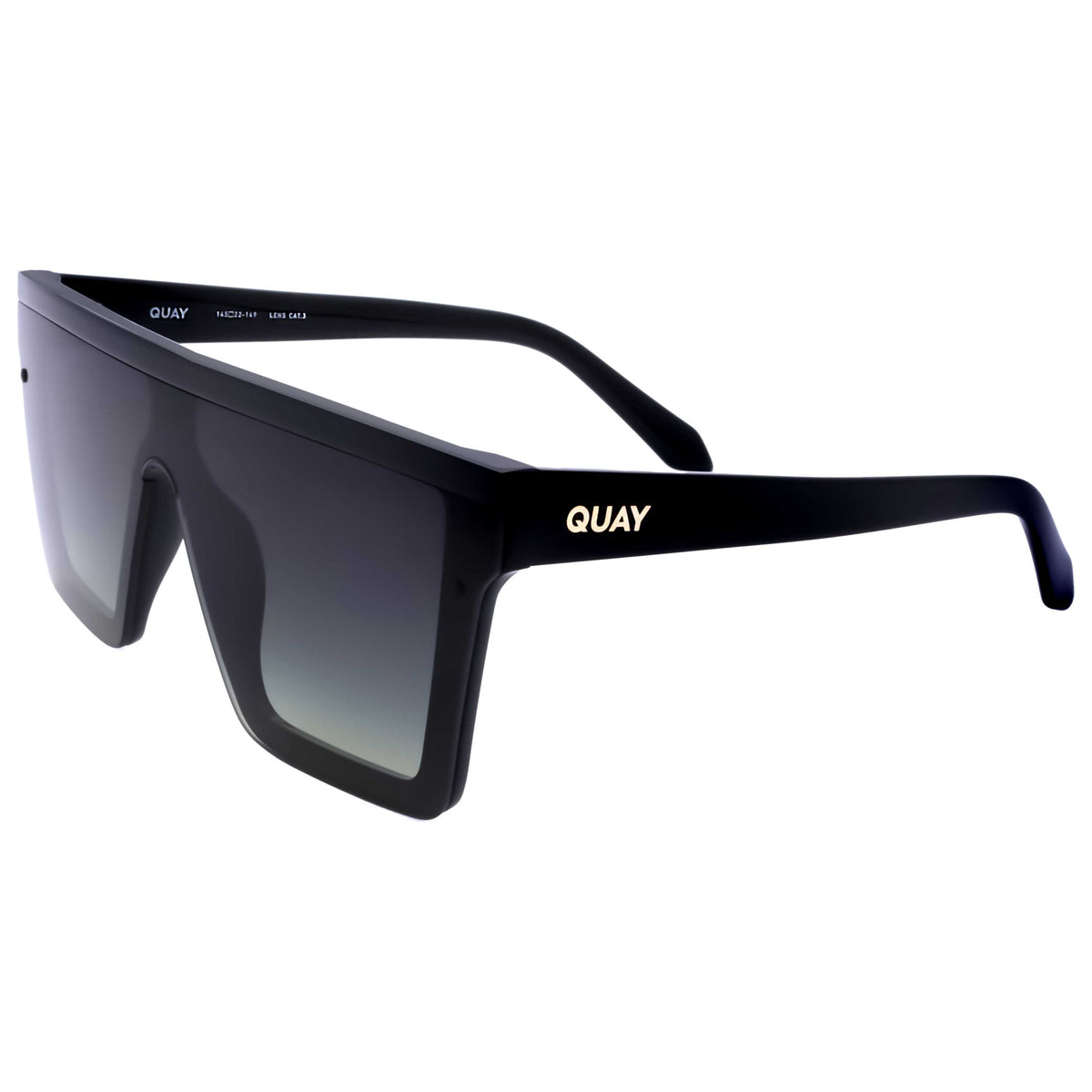 משקפי שמש Quay יוניסקס 56 מ״מ בצבע שחור