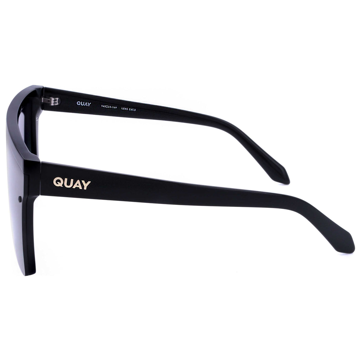 משקפי שמש Quay יוניסקס 56 מ״מ בצבע שחור