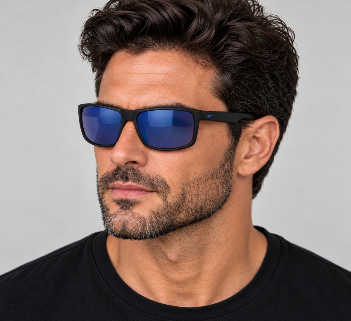 Nike Men's Premier Stride 63mm Matte Black Sunglasses IB3286X-010-63