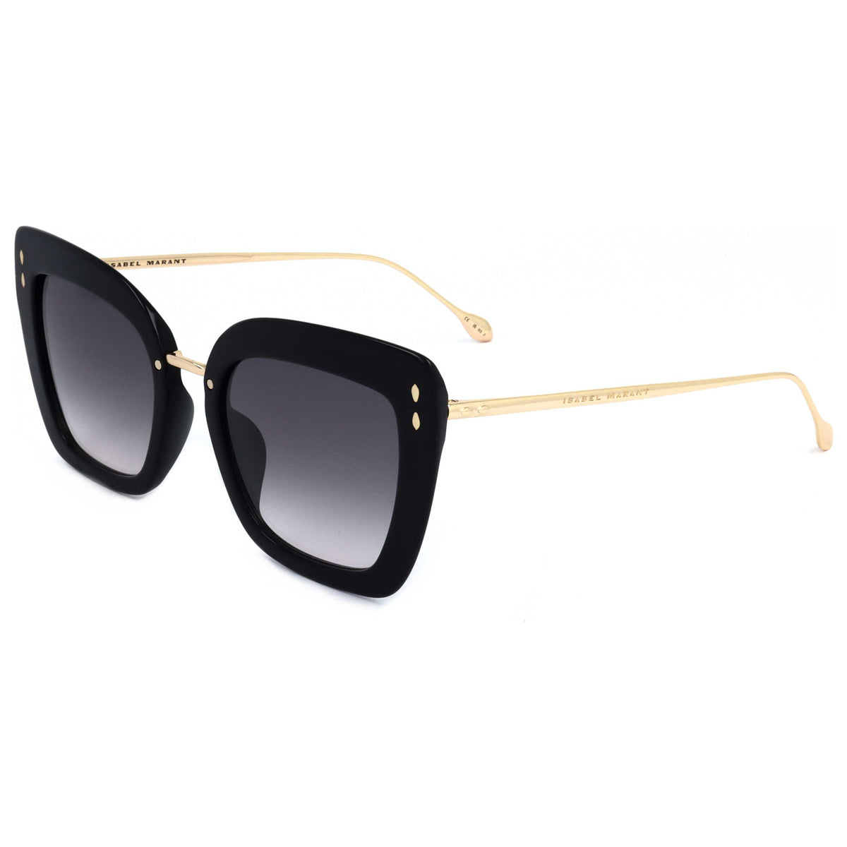 Isabel Marant Women's 53mm Black Gold Sunglasses IM0083-G-S-2M2-53