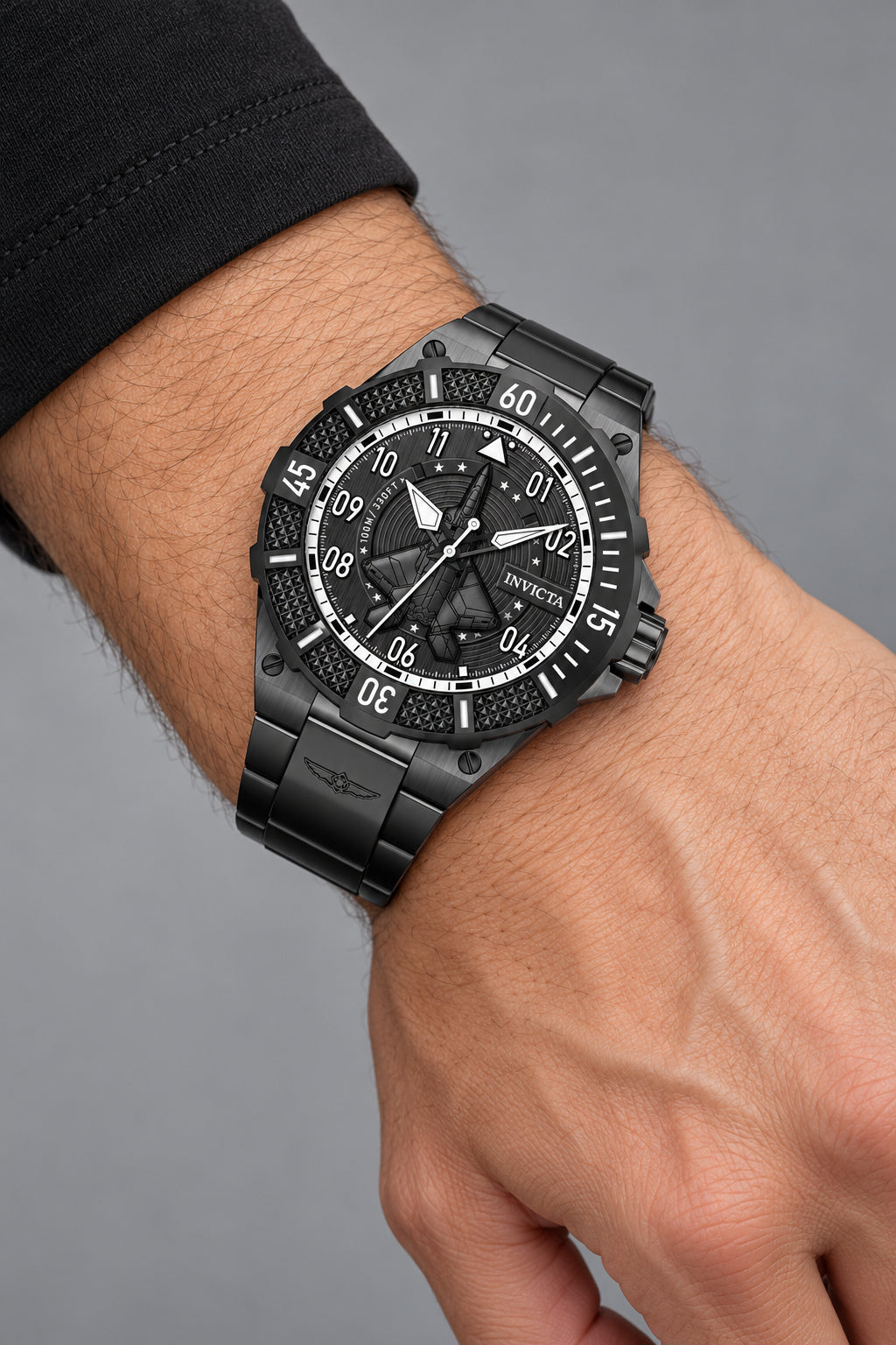 שעון Invicta דגם Aviator גברים 50 מ״מ קוורץ