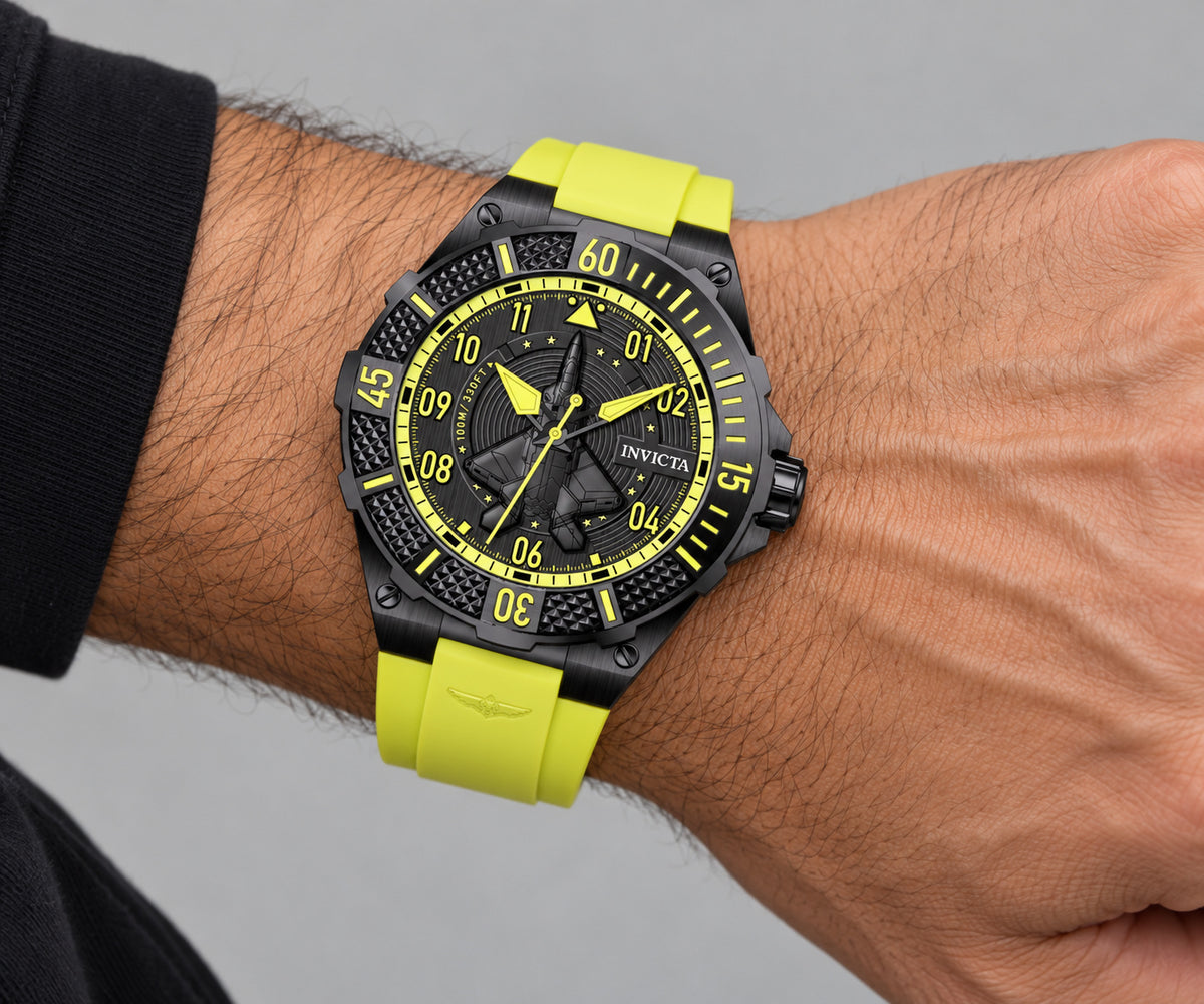 שעון Invicta דגם Aviator גברים 50 מ״מ קוורץ