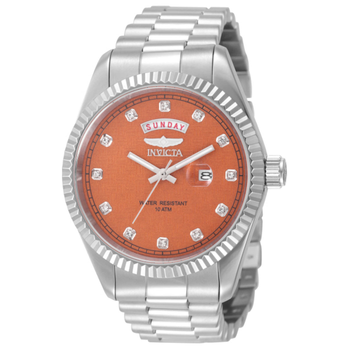 שעון Invicta מסדרת Diamond Specialty לגברים 43 מ״מ קוורץ