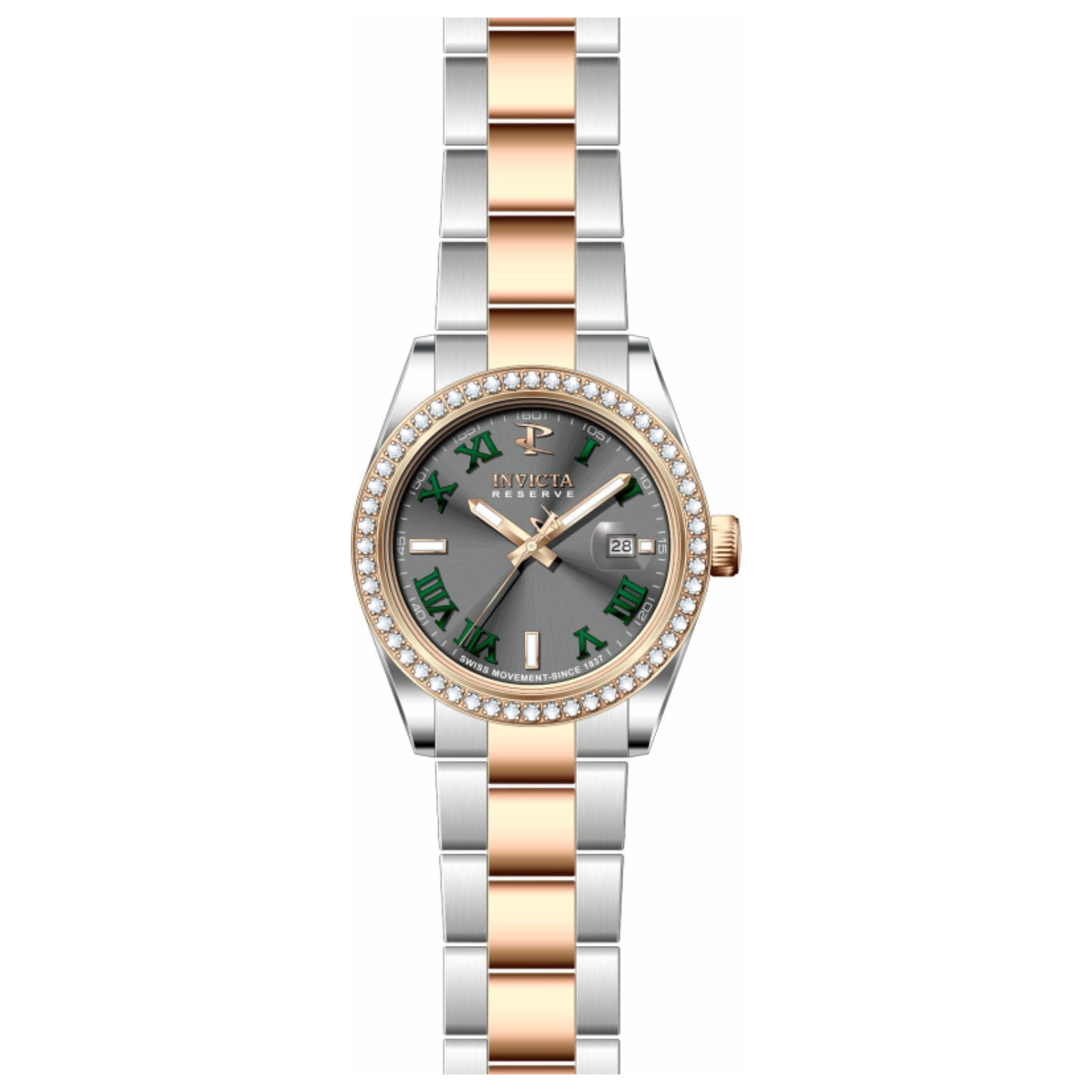 שעון לגבר Elite Diamond של Invicta, קוורץ, 41 מ״מ