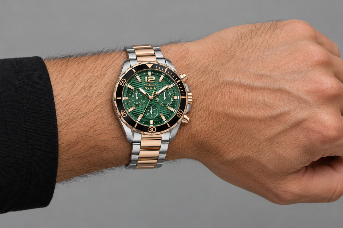 שעון Invicta דגם Pro Diver לגברים 43.5 מ״מ קוורץ