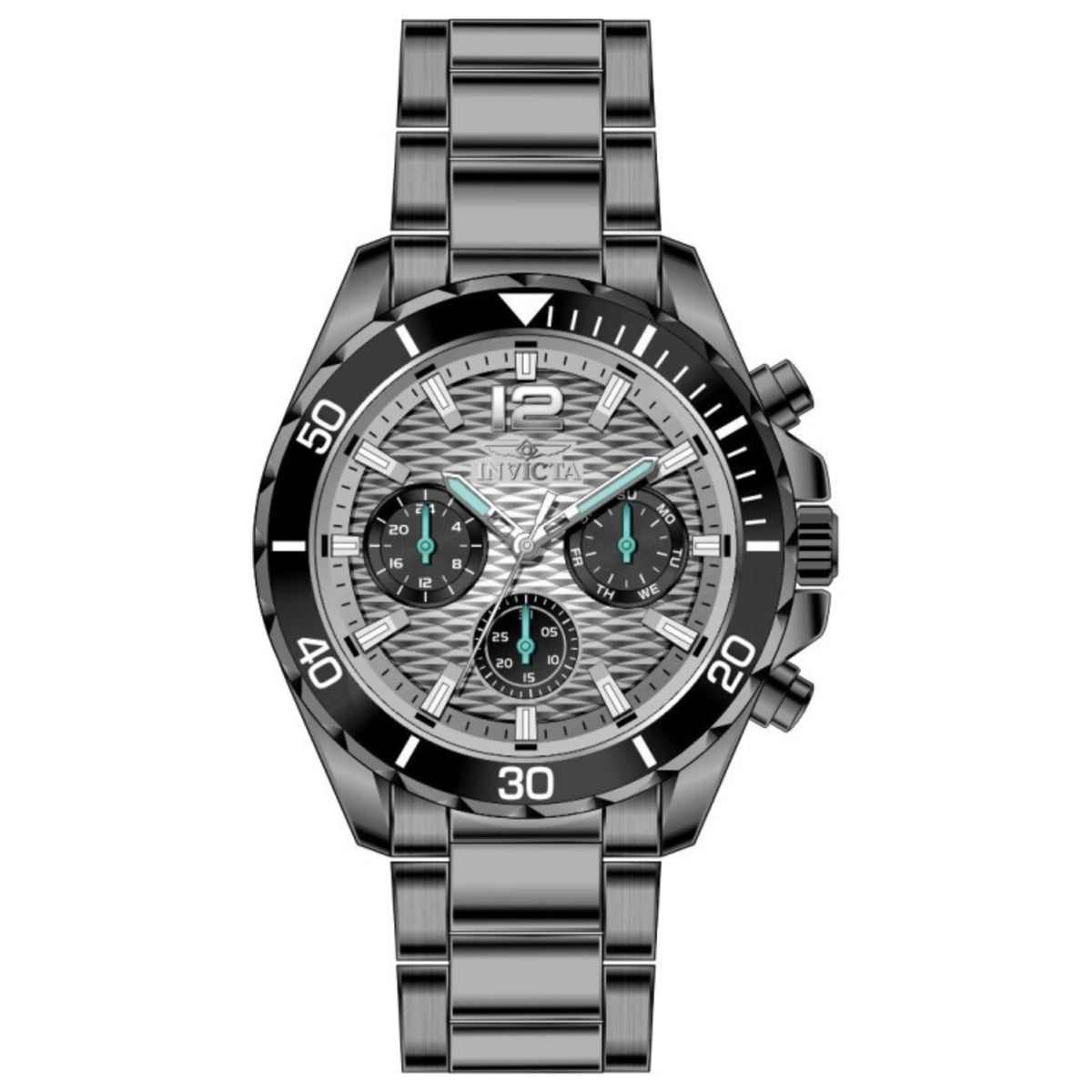 שעון Invicta דגם Pro Diver לגברים 43.5 מ״מ קוורץ