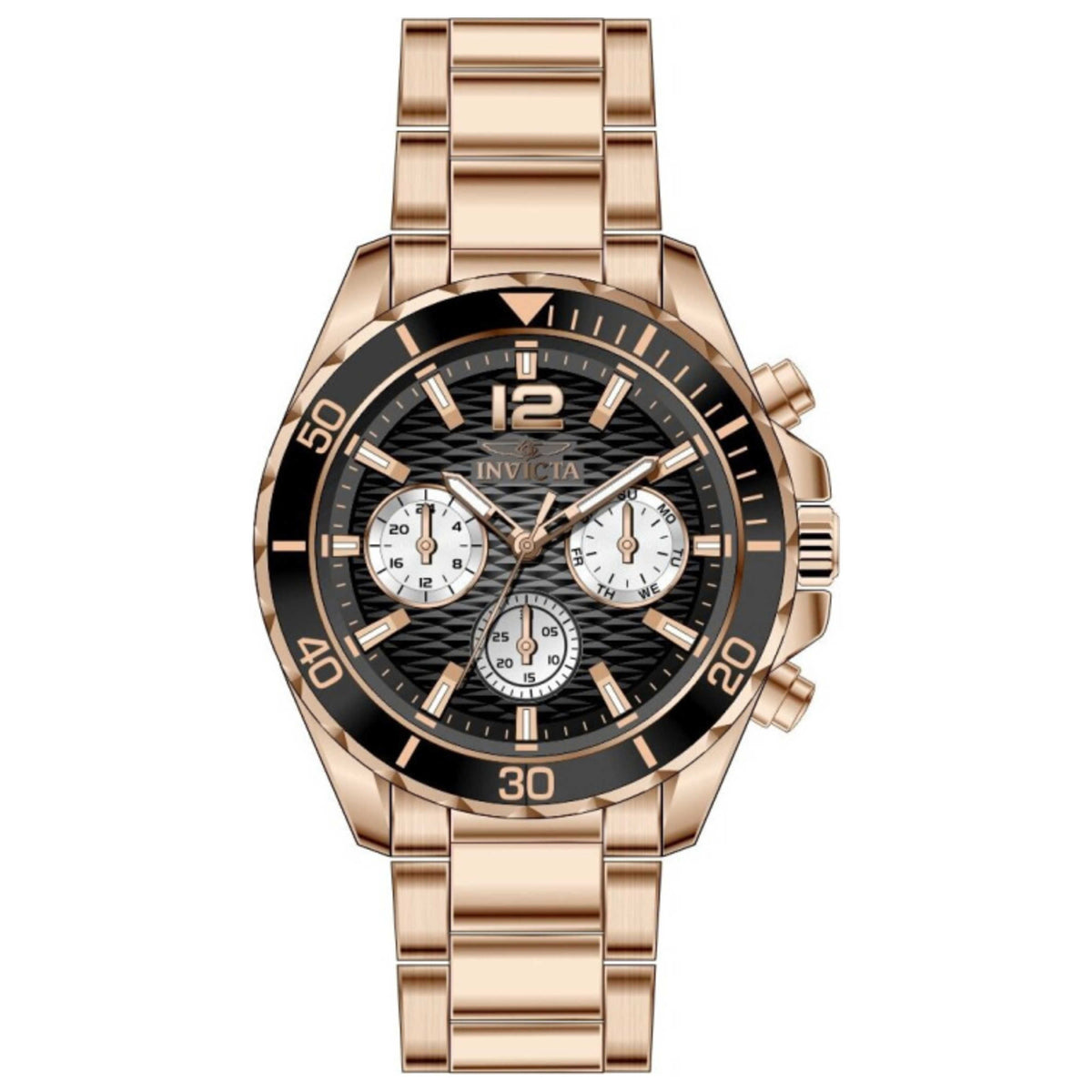 שעון Invicta דגם Pro Diver לגברים 43.5 מ״מ קוורץ