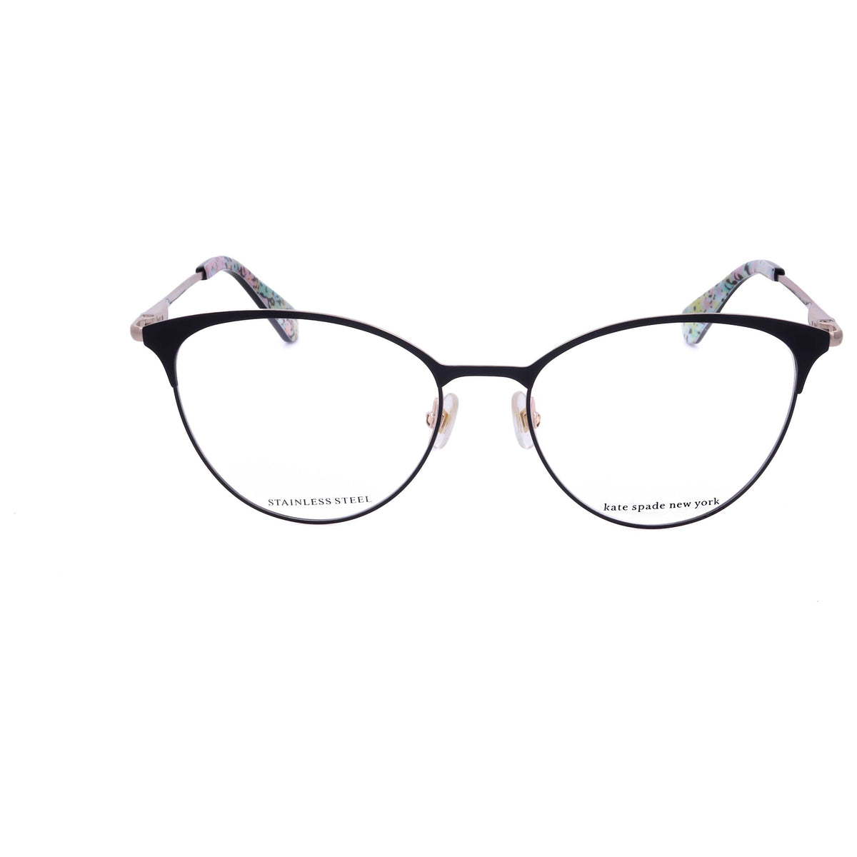 משקפי ראייה Kate Spade דגם Izabel לנשים 53 מ״מ בצבע שחור מט ורוד