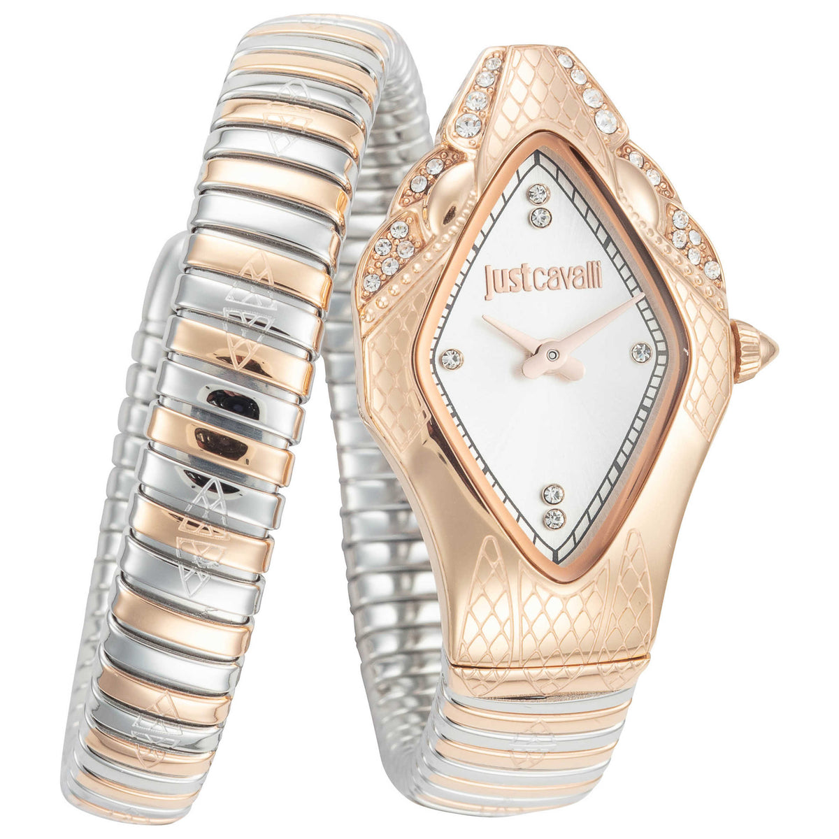 שעון לאישה Snake של Just Cavalli, קוורץ, 22 מ״מ