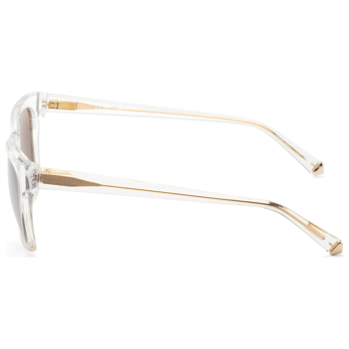 Kate Young Women's 52mm Crystal Sunglasses K532-CRY-52