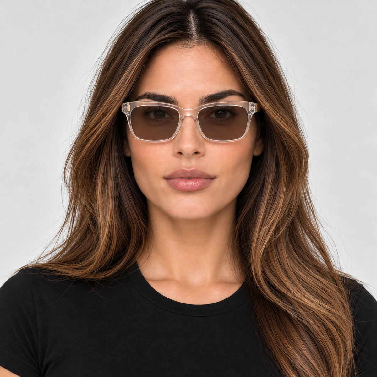 Kate Young Women's 52mm Crystal Sunglasses K532-CRY-52