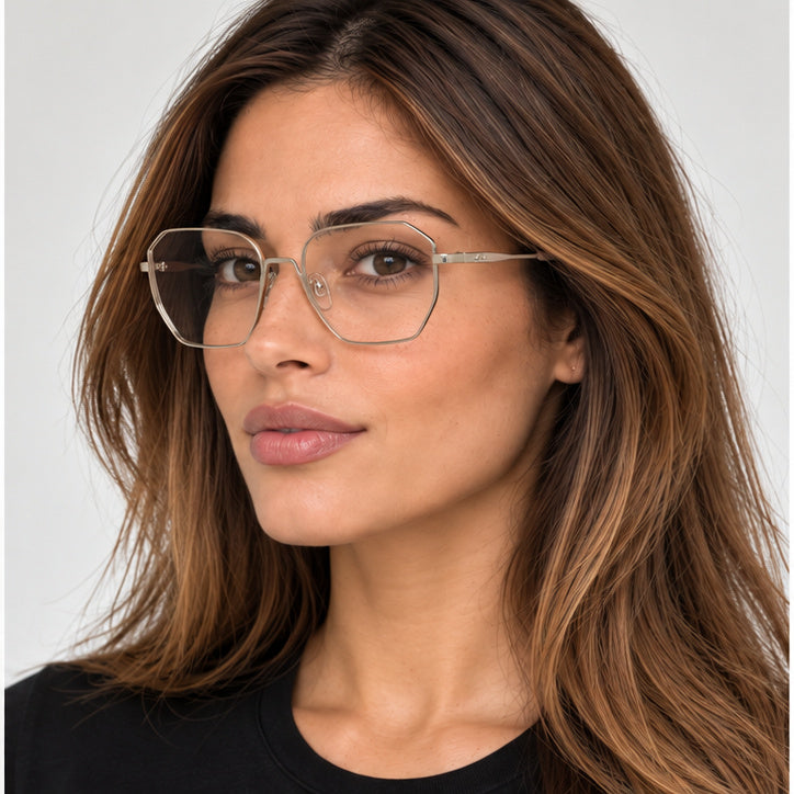 Karl Lagerfeld Women's 54 mm Nude Light Gold Eyeglasses KL356-264-54
