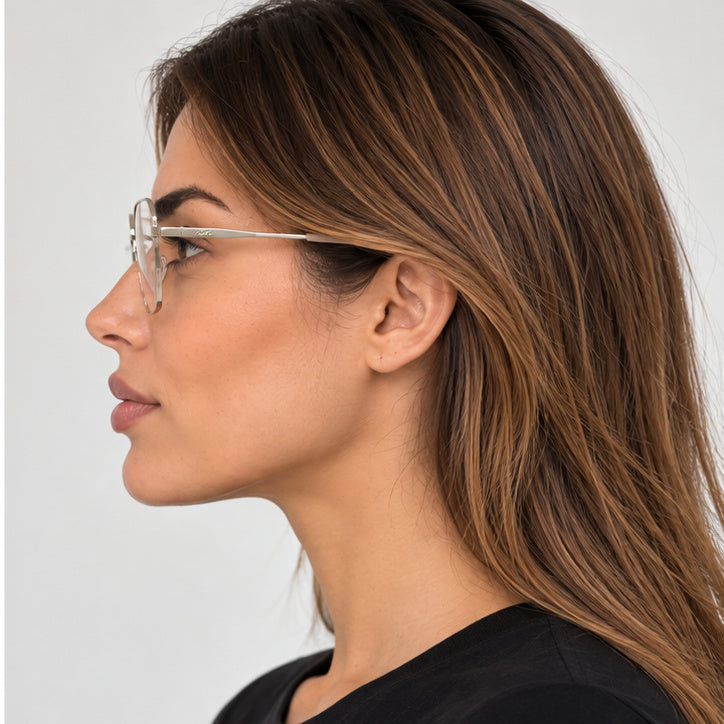 Karl Lagerfeld Women's 54 mm Nude Light Gold Eyeglasses KL356-264-54