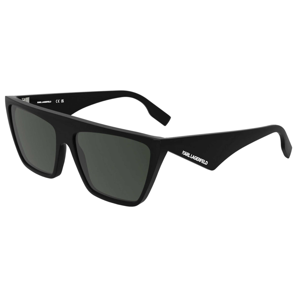 משקפי שמש Karl Lagerfeld דגם KL6186S-001-60 לנשים 60 מ״מ בצבע שחור