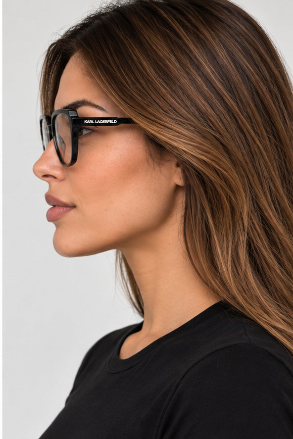 משקפי ראייה Karl Lagerfeld דגם KL6193-001-55 לנשים 55 מ״מ בצבע שחור