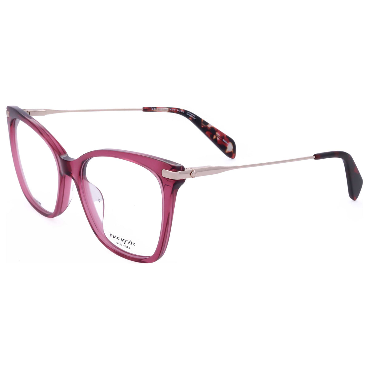 משקפי ראייה Kate Spade דגם Teya לנשים 52 מ״מ בצבע אדום