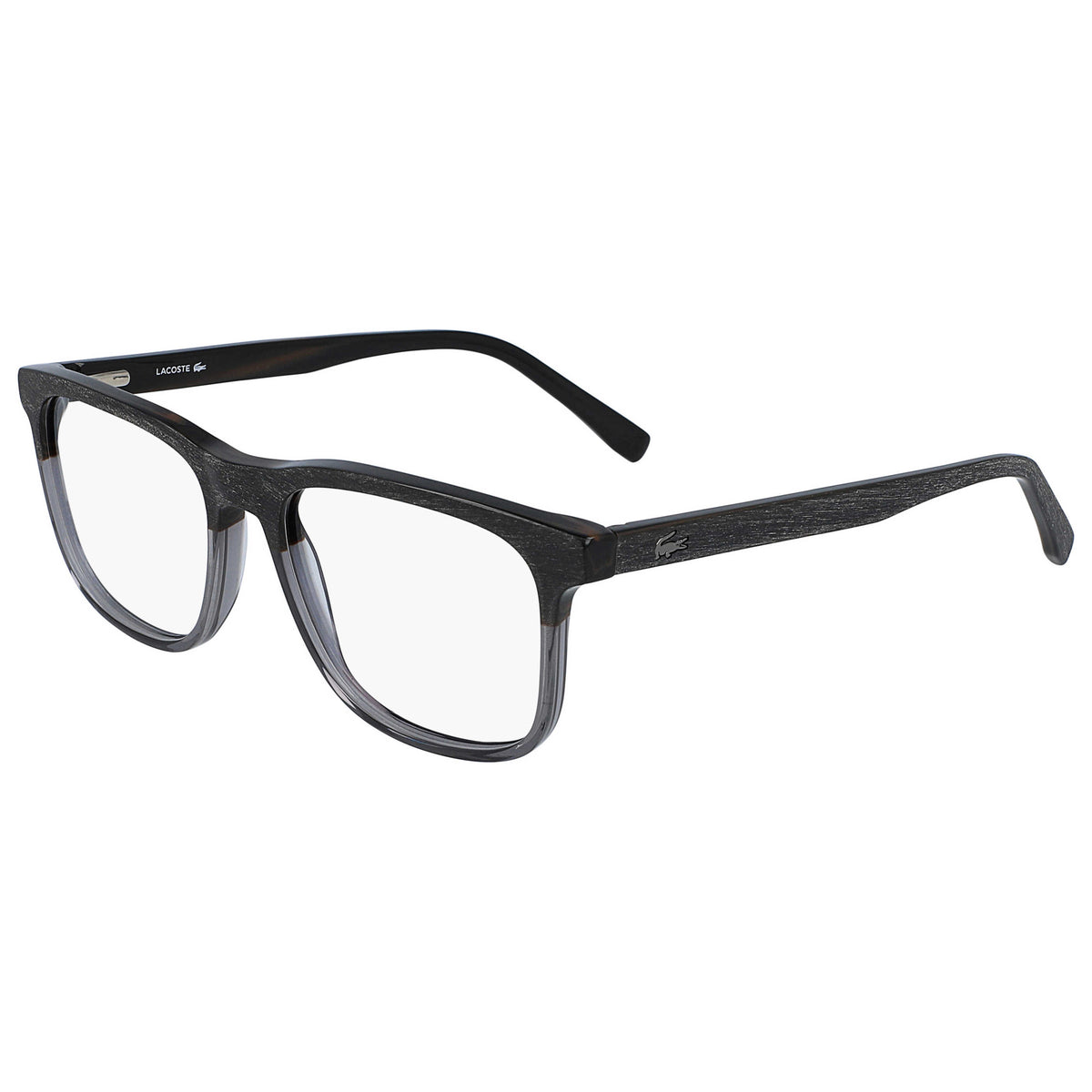 משקפי ראייה Lacoste דגם L2849G לגברים 54 מ״מ בצבע שקוף אפור