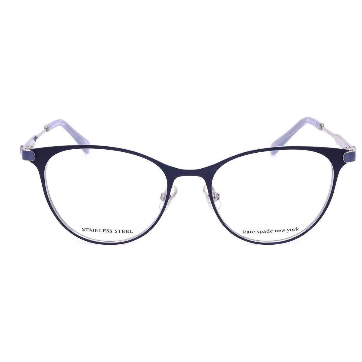 משקפי ראייה Kate Spade דגם Lita לנשים 50 מ״מ בצבע Palladium כחול