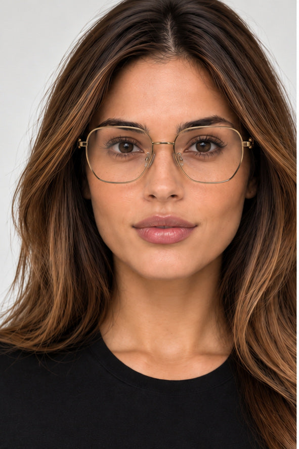 Longchamp Women's 52 mm Amber Gold Eyeglasses LO2169N-730-52