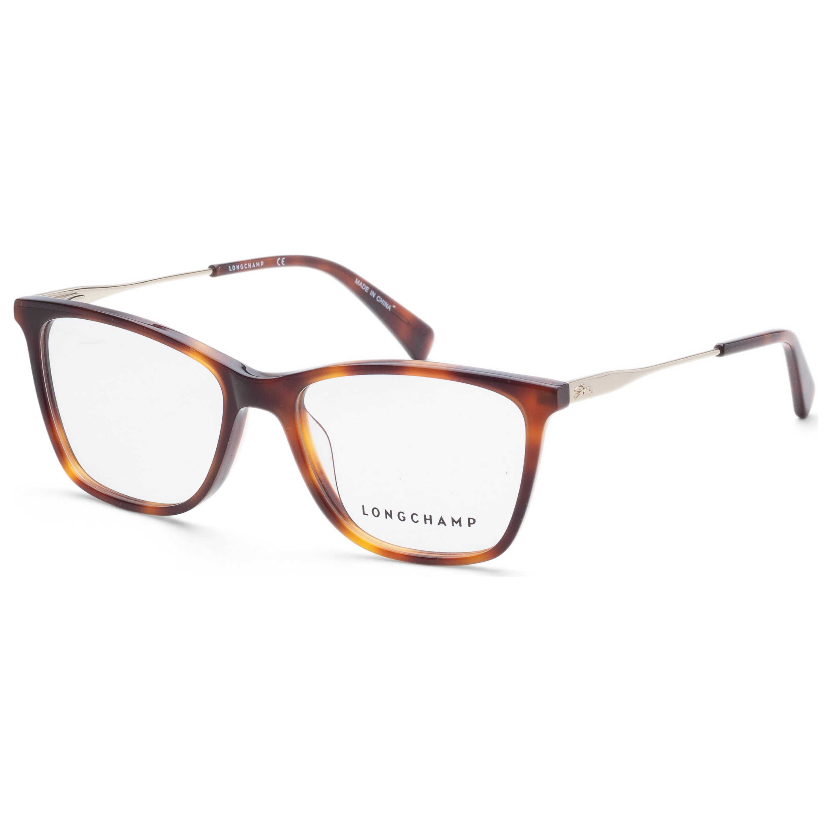 משקפי ראייה Longchamp דגם Lo2674 לנשים 52 מ״מ בצבע Warm הוואנה