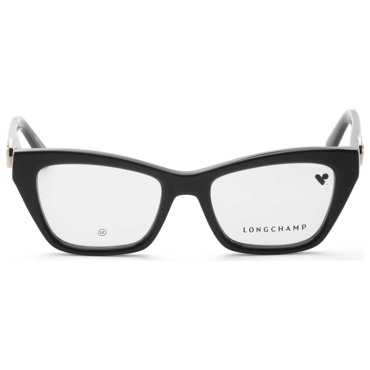 משקפי ראייה Longchamp דגם Lo2762 לנשים 51 מ״מ בצבע שחור