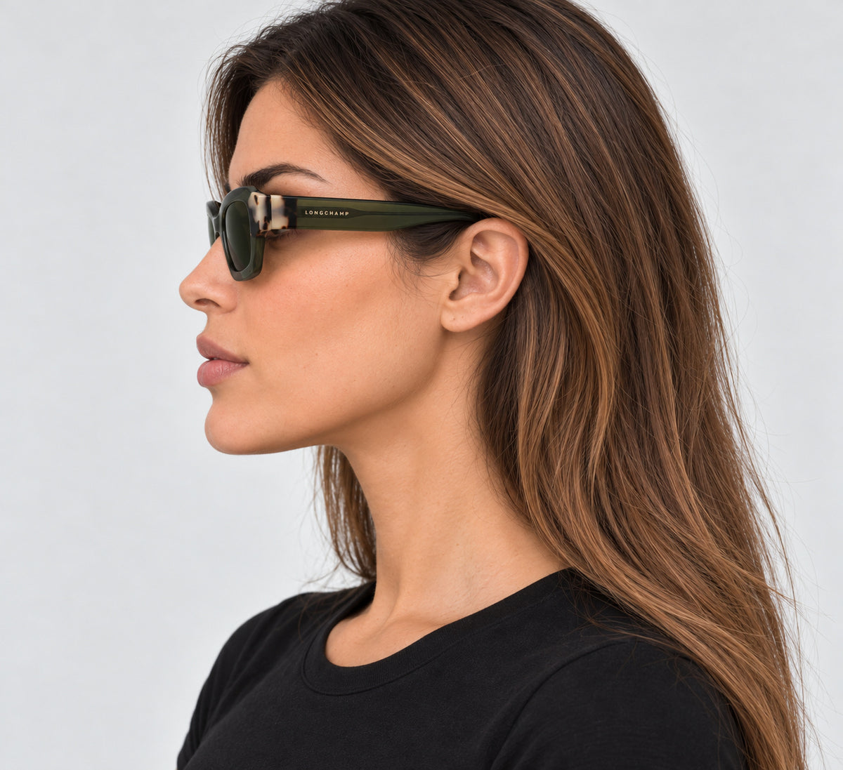 Longchamp Women's 50 mm Khaki Havana Sunglasses LO749S-320-50