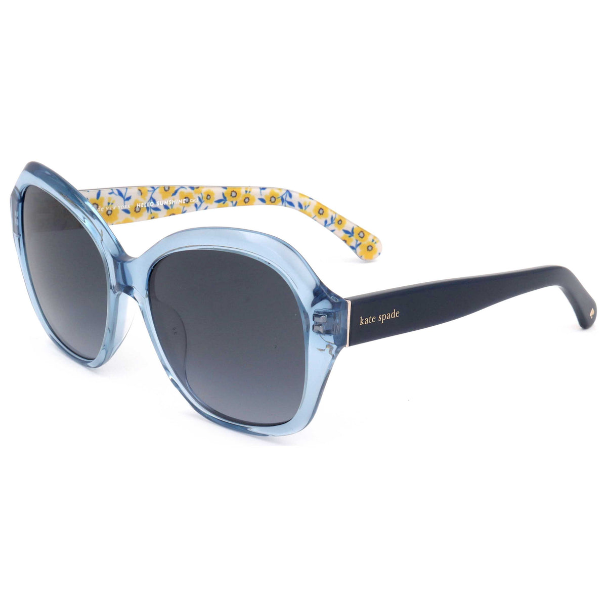 משקפי שמש Kate Spade דגם LOTTIE-G-S-PJP-55 לנשים 55 מ״מ בצבע כחול