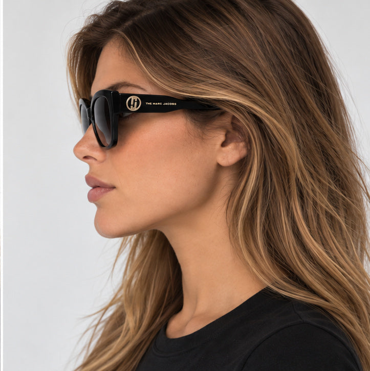 Marc Jacobs Women's 56 mm Black Sunglasses MARC626-S-807-56