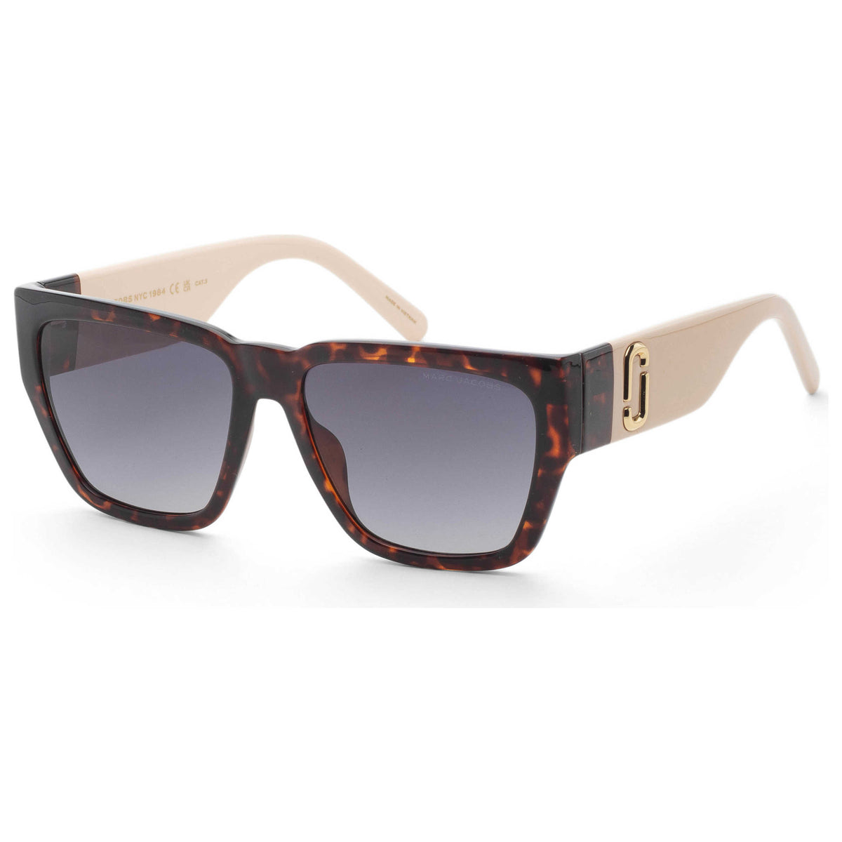 משקפי שמש Marc Jacobs דגם MARC646-S-US-XLT-57 לנשים 57 מ״מ בצבע הוואנה-בז׳