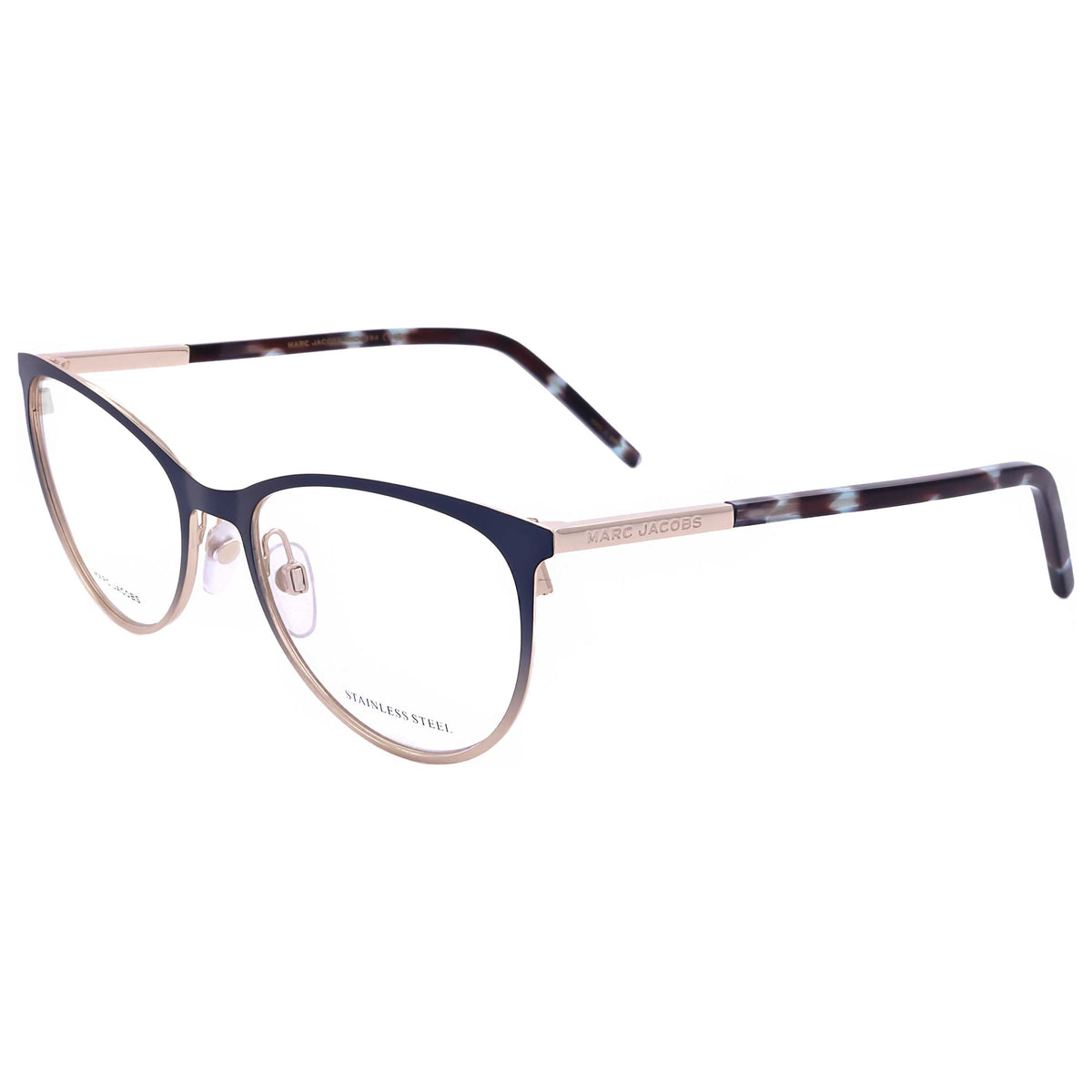 משקפי ראייה Marc Jacobs דגם Marc708 לנשים 54 מ״מ בצבע מט כחול זהב