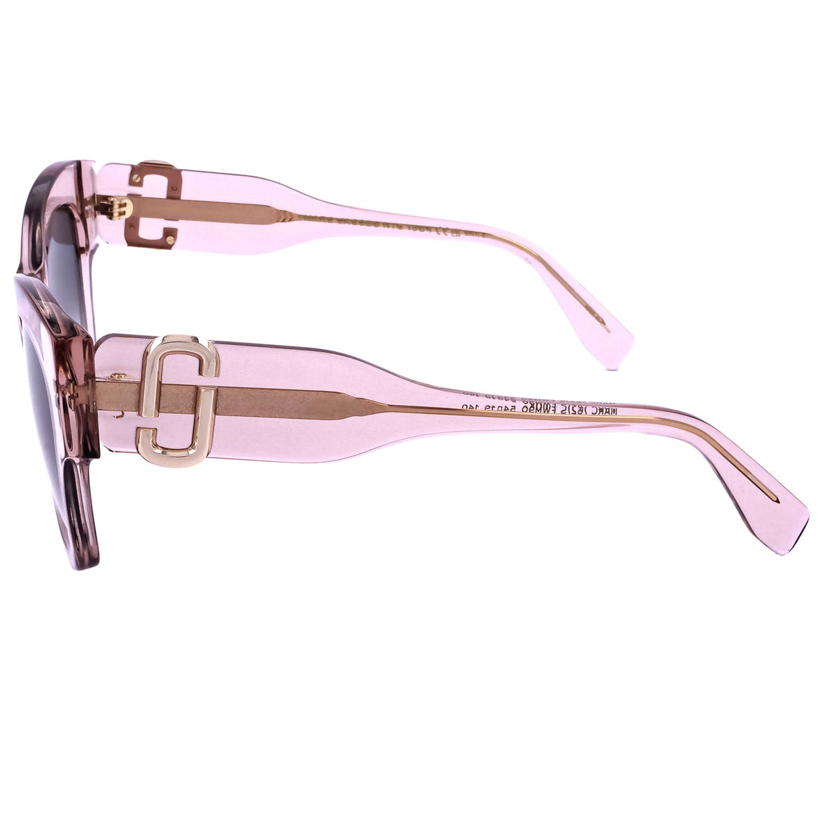 משקפי שמש Marc Jacobs לנשים 54 מ״מ בצבע ניוד שקוף