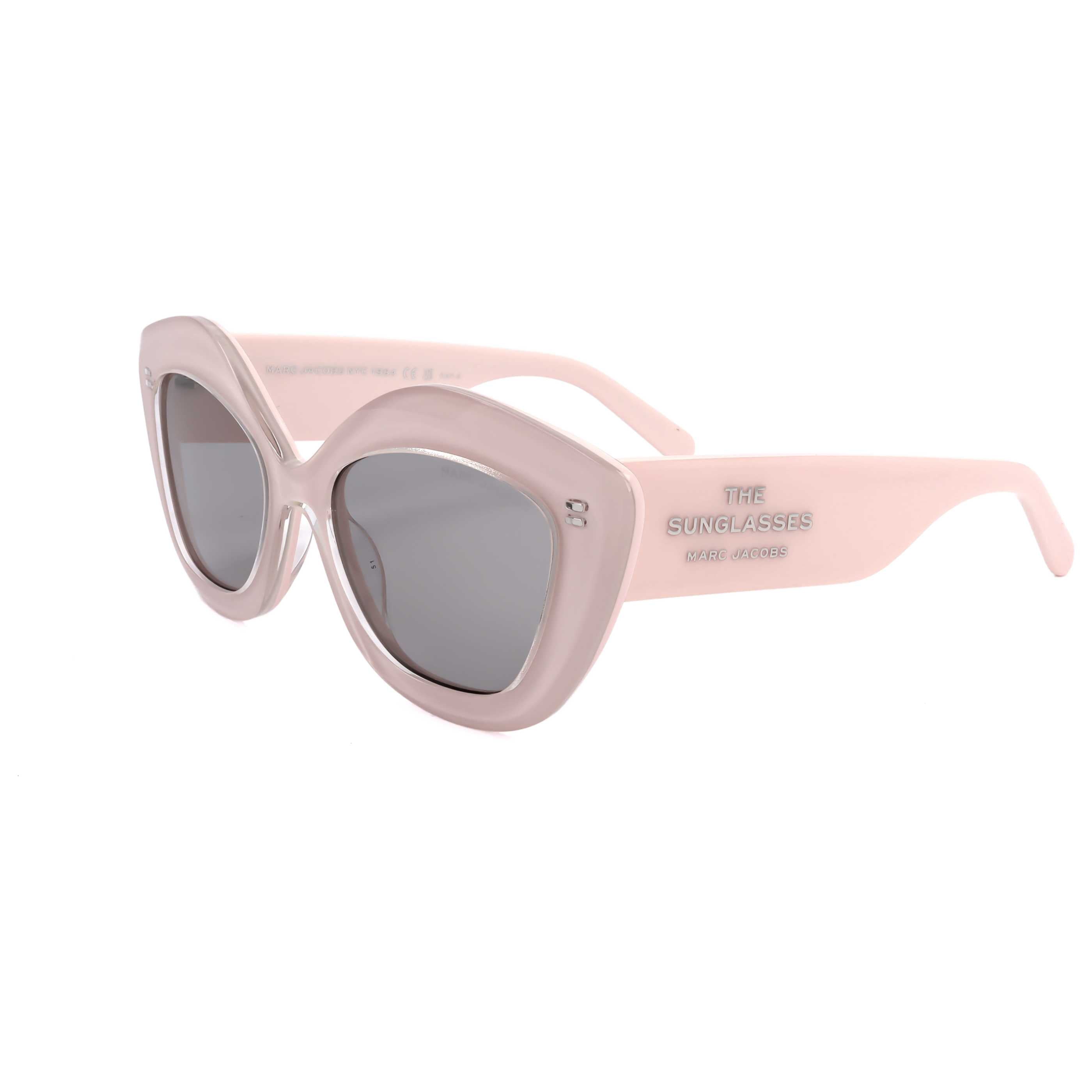 משקפי שמש Marc Jacobs דגם Marc800 לנשים 52 מ״מ בצבע Crystal ורוד