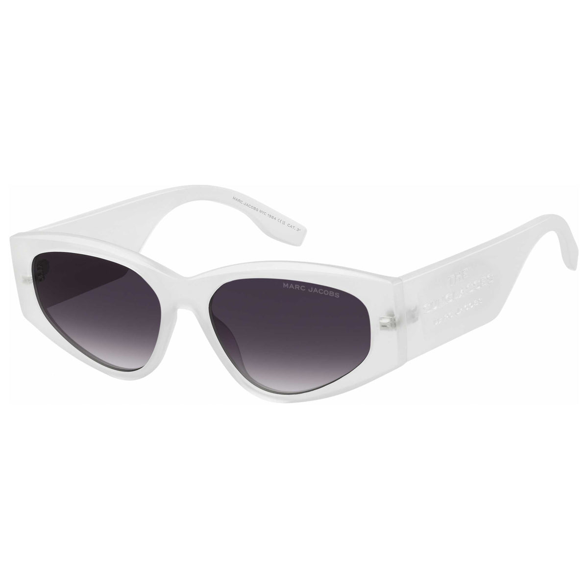 משקפי שמש Marc Jacobs דגם Marc803 לנשים 56 מ״מ בצבע מט Crystal