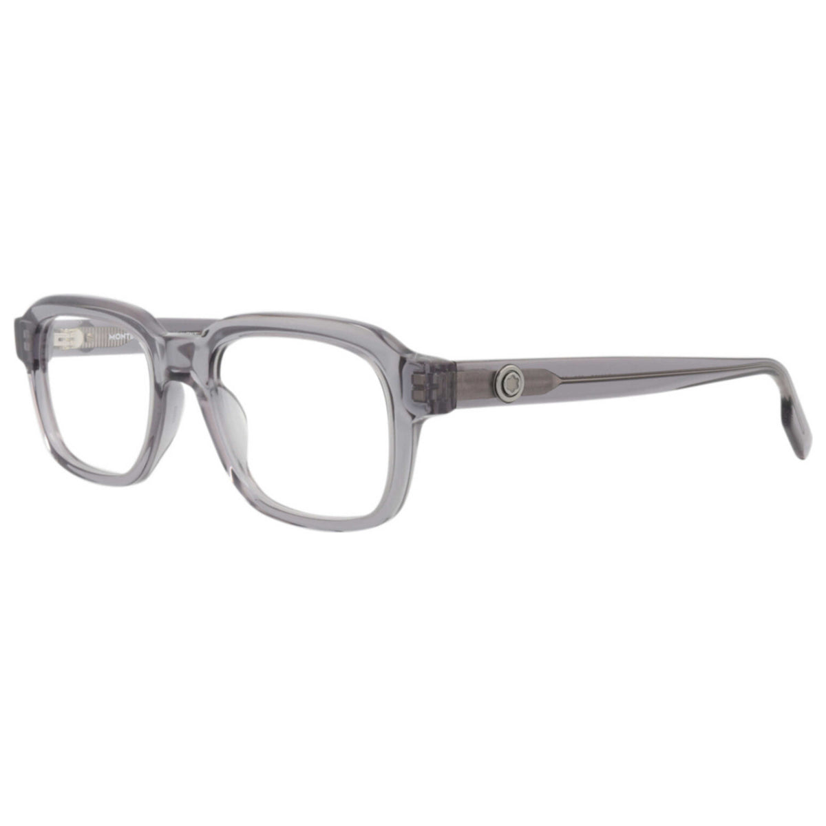 משקפי ראייה Montblanc דגם Mb0202O לגברים 52 מ״מ בצבע אפור