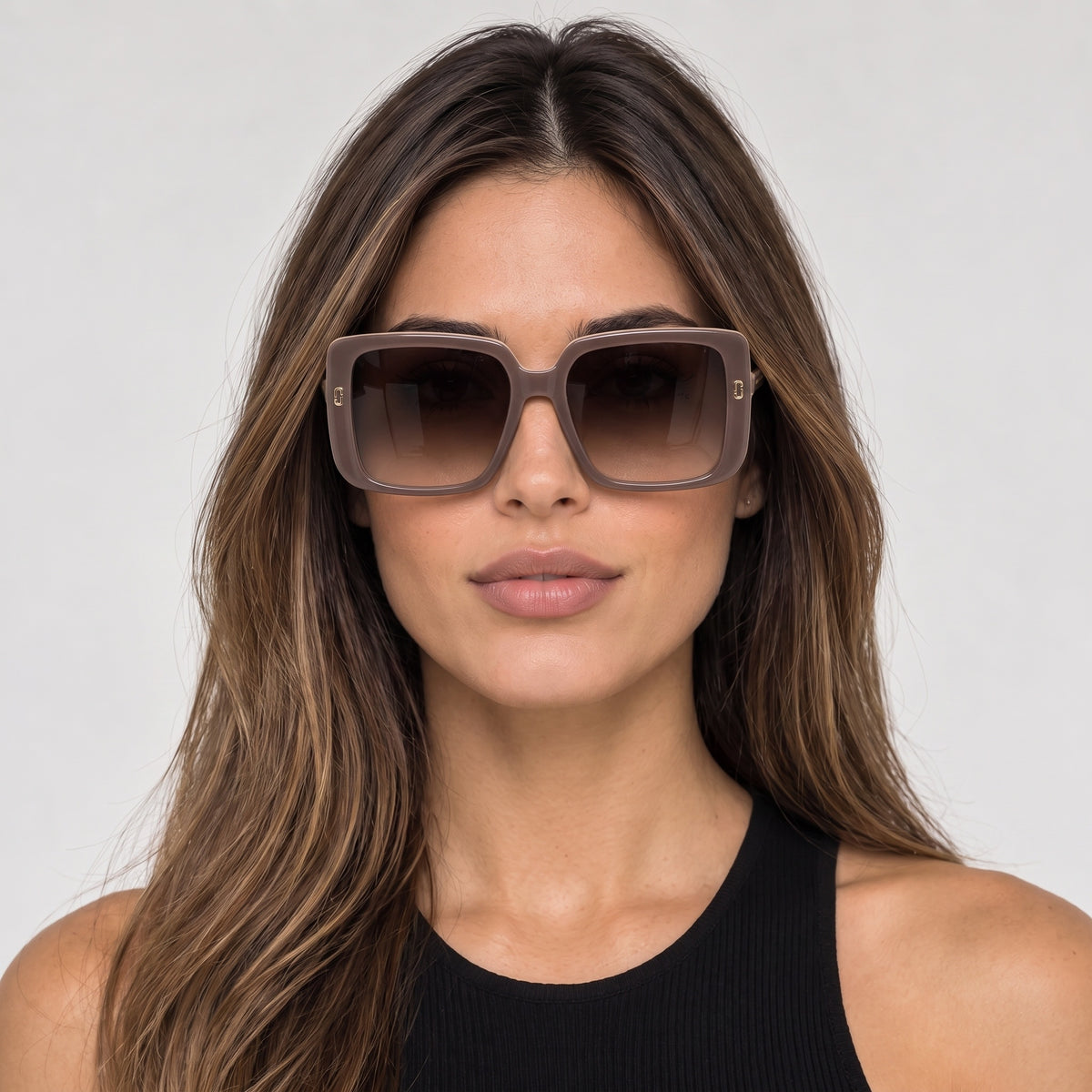 משקפי שמש Marc Jacobs Runway לנשים 54 מ״מ בצבע בז׳