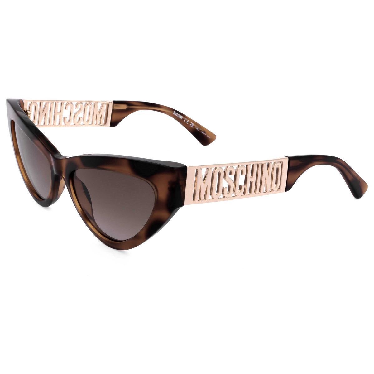 משקפי שמש Moschino דגם MOS170-S-086-55 לנשים 55 מ״מ בצבע Havana
