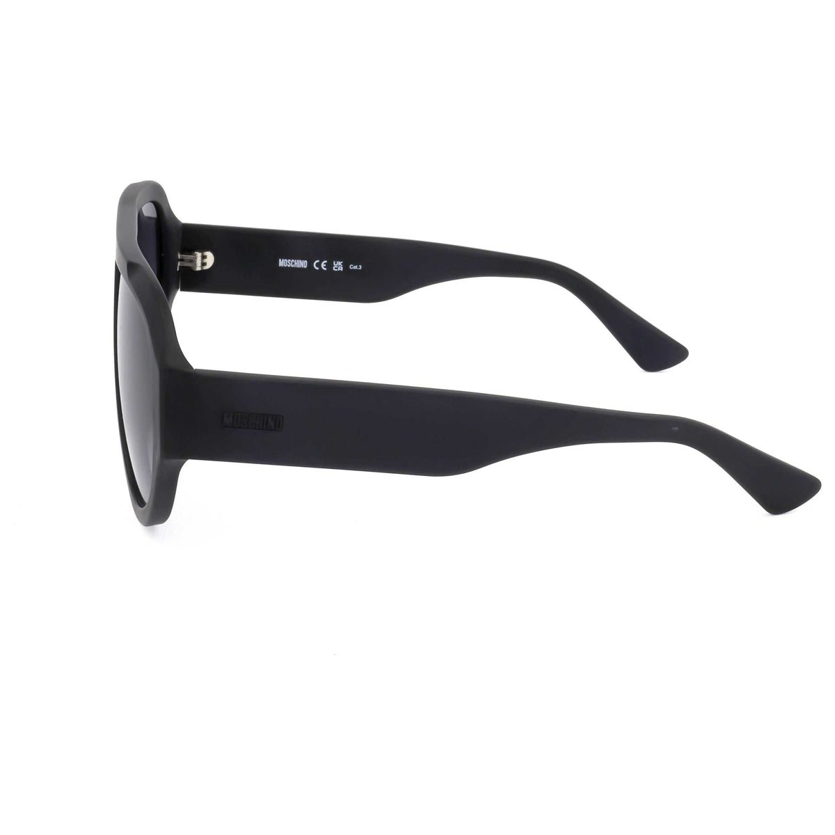 משקפי שמש Moschino דגם MOS183-S-003-61 יוניסקס 61 מ״מ בצבע שחור מט