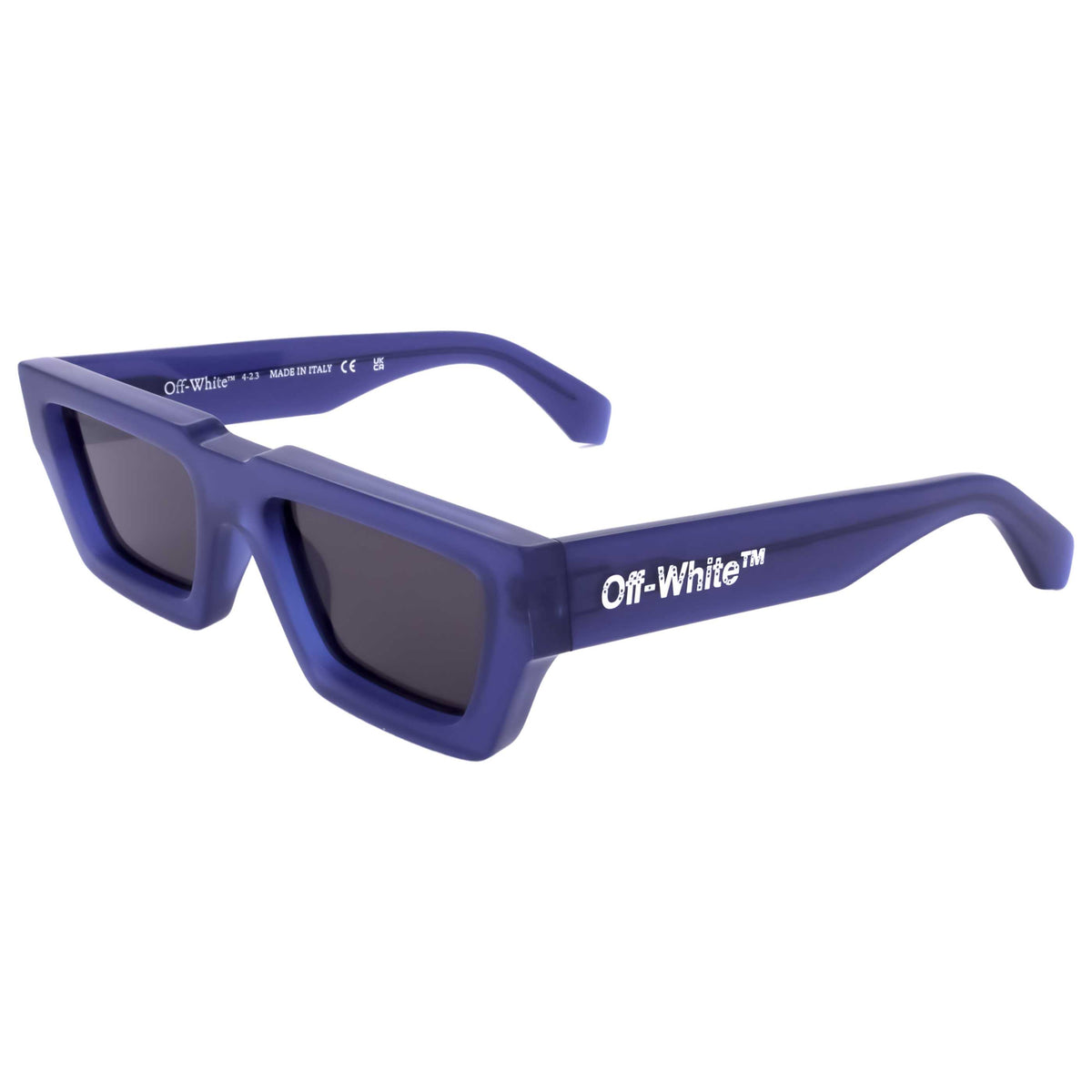 משקפי שמש Off-White יוניסקס 99 מ״מ בצבע כחול