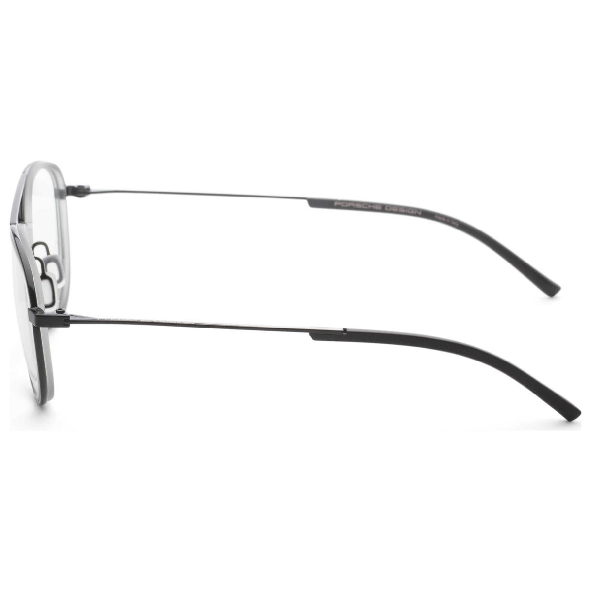 Porsche Design Men's 53mm Black Eyeglasses P8366-53A