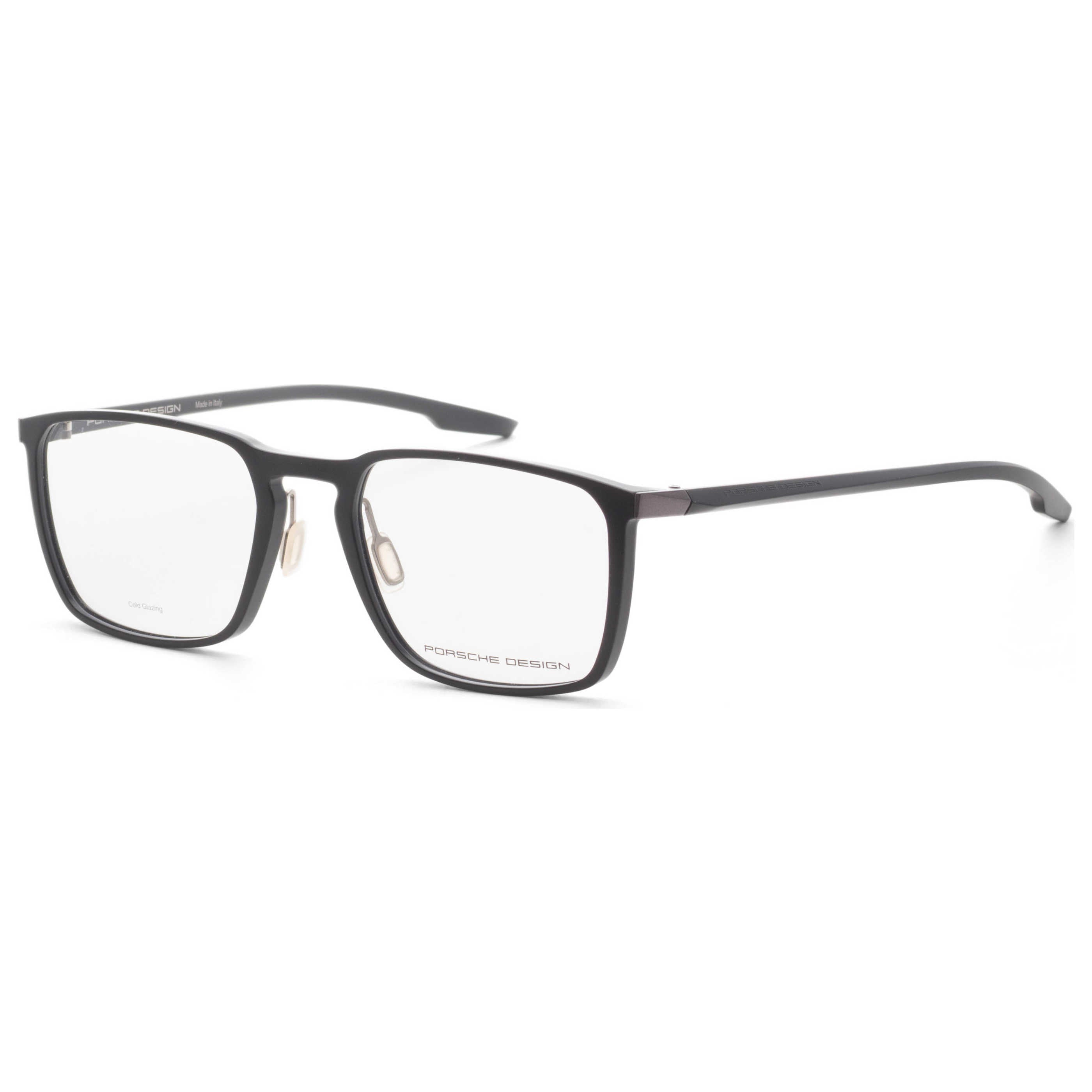 משקפי ראייה Porsche Design דגם P8732 לגברים 55 מ״מ בצבע שחור
