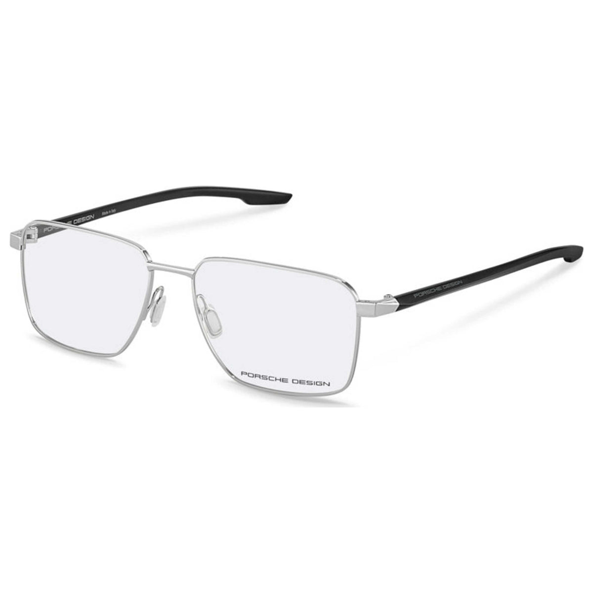 משקפי ראייה Porsche Design דגם P8739 לגברים 57 מ״מ בצבע זהב אפור