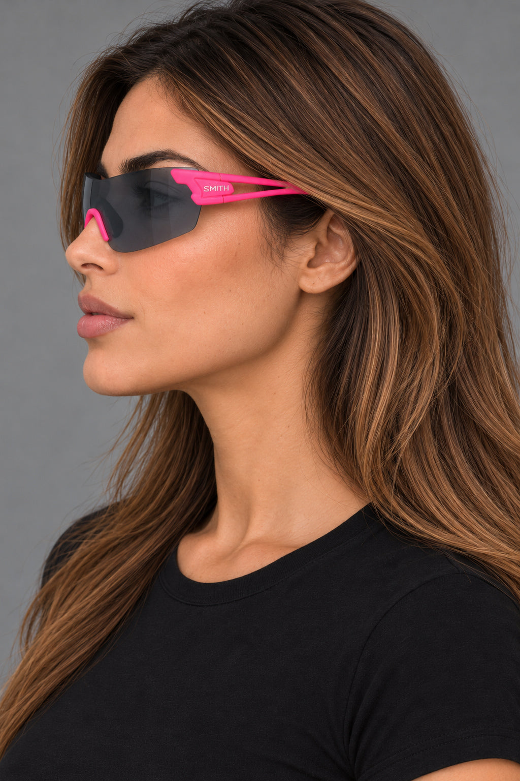Smith Optics Women's 99mm Pink Fluorescent Sunglasses PIVLOCKASANA-N-67T-99
