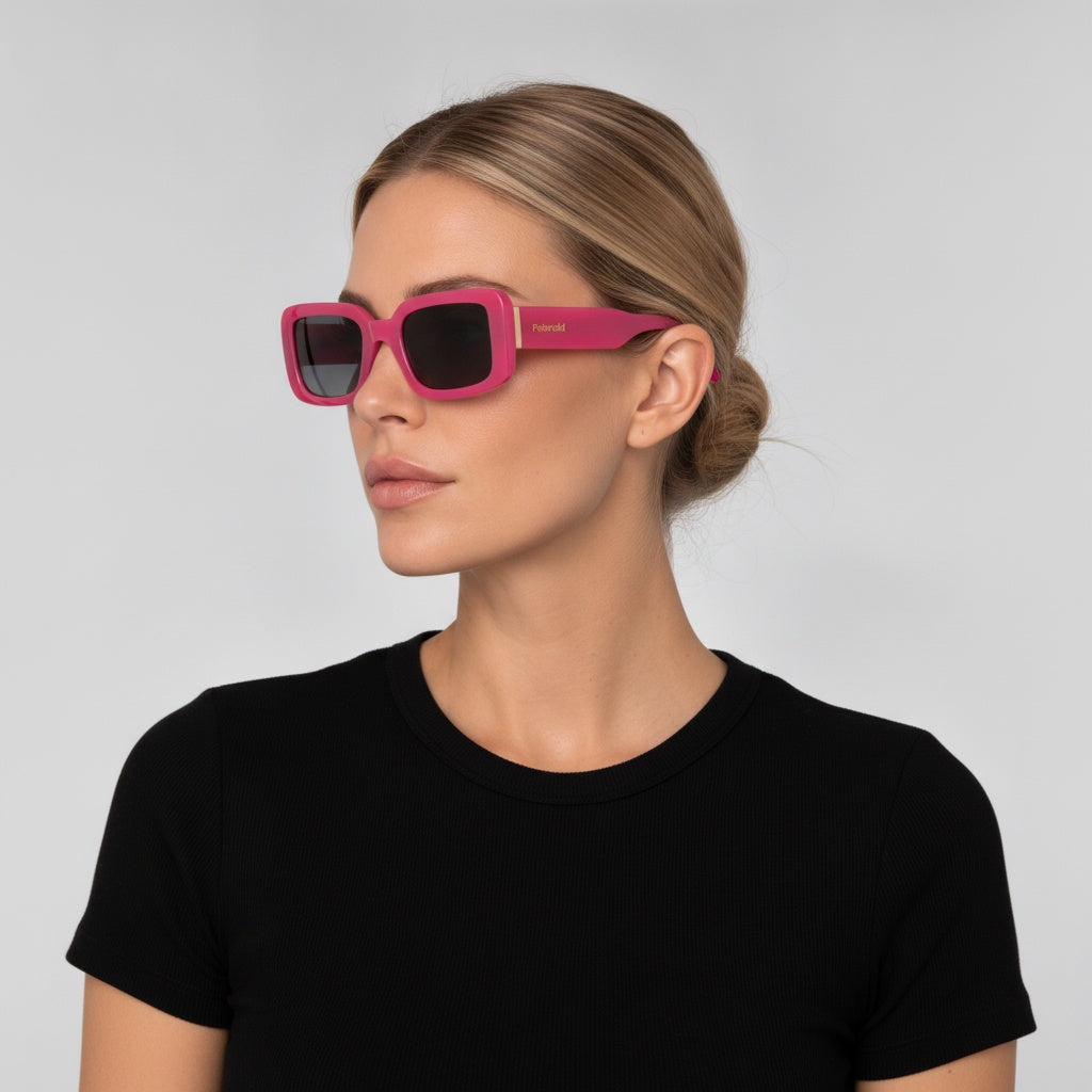Polaroid Women's 52 mm Fuchsia Sunglasses Polarized PLD6208-S-X-MU1-52