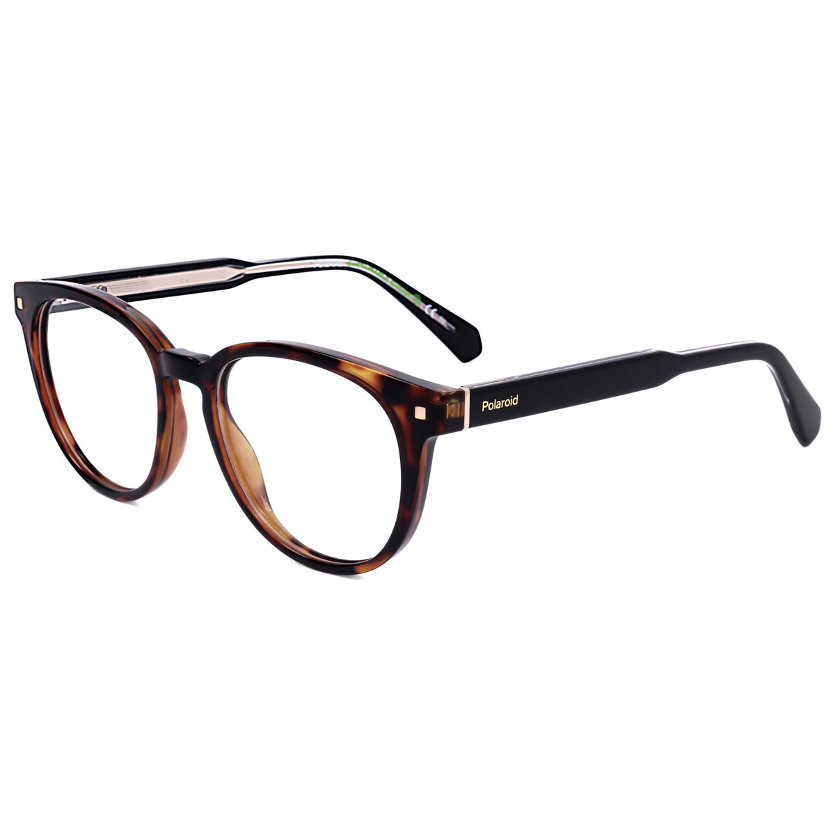 Polaroid Unisex 50 mm Havana Eyeglasses PLDD445-086-50