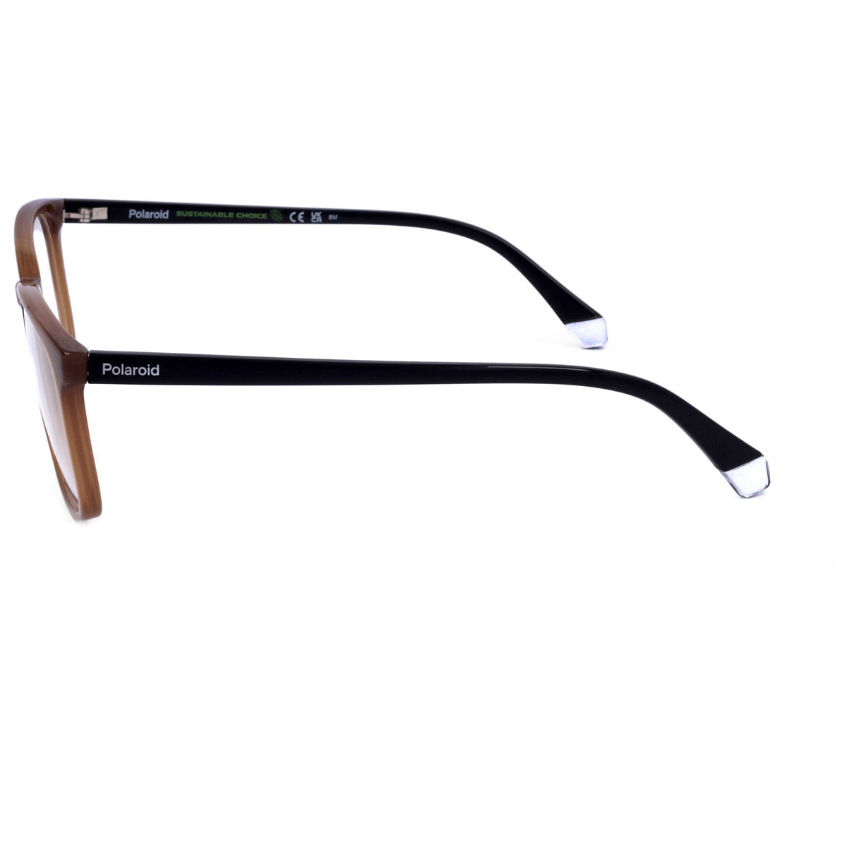 Polaroid Men's 56 mm Brown Black Eyeglasses PLDD488-EWD-56